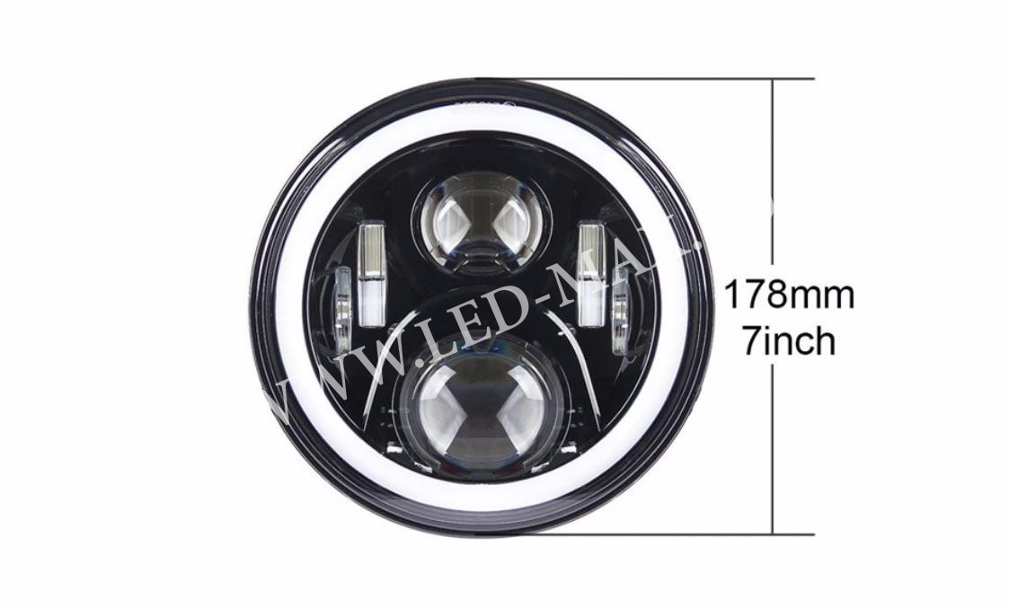 Led фара 7 дюймов